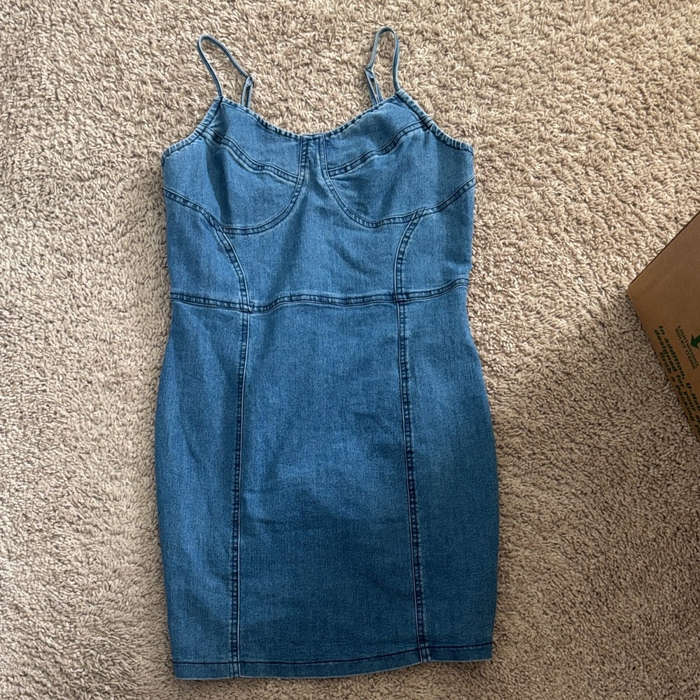Denim Mini Dress